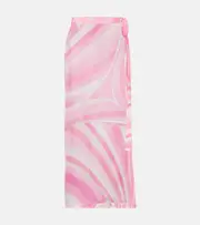 [Pucci] Pucci Iride cotton beach cover-up AU 14 multicoloured