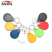 10Pcs UID 13.56Mhz IC Card Clone Changeable Smart Keyfobs Key Tags Card 1K S50 R