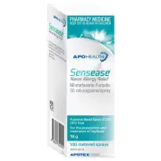 ApoHealth Sensease Nasal Allergy Relief Spray X 140 Dose (Mometasone)