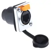 RJ45 Waterproof Connector Female Panel Mount Sockets Ethernet IP65 Stra.sh.t2