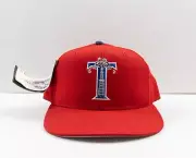 Vintage Tulsa Drillers Hat Mens 7 5/8 Red Fitted New Era MLB Minor League Wool