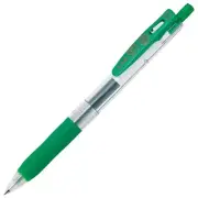 zebra Gel Ballpoint Pen Sarasa Clip 0.3 Green 10 Pieces