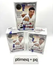2023-24 Topps Chrome Basketball Factory Sealed Blaster Box IN HAND