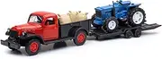 New-Ray 1:32 Dodge Vintage Truck and Farm Tractor Set