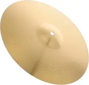 Totority Drum Cymbals Crash Cymbal Cymbals for Drums Cymbal Replacement Accessories Hand Cymbals Drum Parts Handheld Cymbals Splash Cymbal Mount Cymbal Replacement Accessory Golden Alloy
