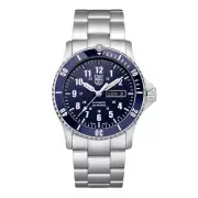 Luminox Men's Watch Sport Timer Automatic Blue Dial Silver Bracelet 0924