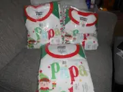 Jammies For Your Families PAPA ELF Pajama Set Men's Size XL NEW SEALED SO CUTE!
