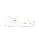 【Crocs】Classic Whi Molded 男鞋 女鞋 白色 洞洞鞋 布希鞋 卡駱馳 涼拖鞋 10001-100