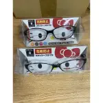 HELLO KITTY A314BK 兒童防UV防花粉眼鏡/黑（附眼鏡袋)