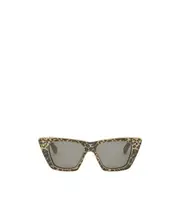 Geometric frame sunglasses 51 Gray