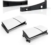 Horizontal Stand Compatible with PS5 Slim Console, Anti Slip Base Stand for PS 5 Slim Disc & Digital Editions, for PS 5 Accessories