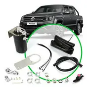 SAAS Oil Catch Can Kit - Suits Amarok 2.0L 2011 >, Black, ST7101-1014