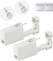 [Gifts by L] 2 Pcs Disposable Ear Piercing Kit with Ear Studs - ear piercing gun kit, piercing gun, ear piercing kit needle, Best For Adults & Kids