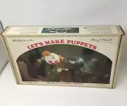 1977 NEW Vintage THE PUPPET MASTERS Creative Puppetry Program Let’s Make Puppets