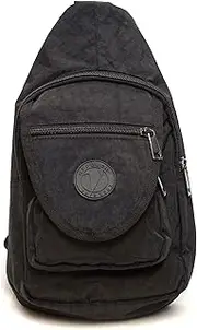 [Nupouch] Malibu Washed Nylon Day Pack, Crossbody Bag, Travel Pack