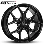 JEEP GRAND CHEROKEE SRT WHEELS 20 INCH GT FORM TORQUE BLACK RIMS GRAND CHEROKEE