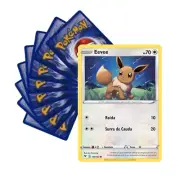 Kit Pokémon Portuguese - Eevee 130/185 Vivid Voltage + 10 Cards (Portuguese)