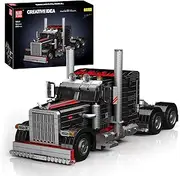 Mould King 10037 Technic American Black Monster Car Model Building Block Kit - Creative Technology Truck Toy for Kids/Collectors (1797 PCS)