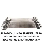 Large Big Heavy Duty Jumbo Combination Spanner Metric Sets 10 PCS Supatool S3026