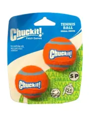 Chuckit! Dog Fetch Tennis Balls Small Fits Launcher 2-Pack