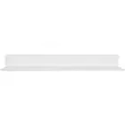 HANGMAN L-24-W No-Stud Floating Shelf (White Powder Coat; 24-In.)
