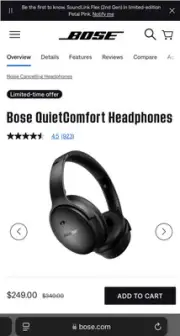 Bose headphones