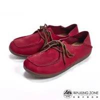在飛比找momo購物網優惠-【WALKING ZONE】可踩式雙穿休閒女鞋(紅)
