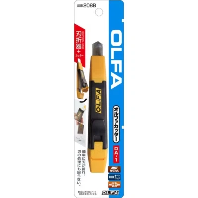 OLFA CUTTER KNIFE 9mm DA-1 TYPE 208B Auto-locking MADE IN Japan New