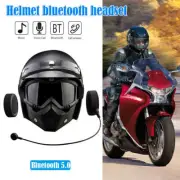 UN3F BT17 Bluetooth Motor Helmet Headset Motorcycle Helmet Hands-free Headphones