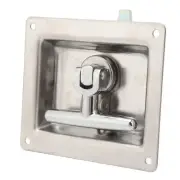 _Folding T Handle Lock Keep Safety Rotating Unlock Stainless Steel Door Handle