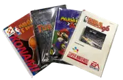 Thick Resealable Protective Plastic Sleeves for Nintendo 64 N64 SNES Manuals Dropdown