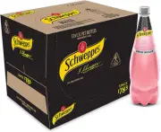 Schweppes Traditionals Zero Sugar Pink Lemonad 1.1 Litre (Pack of 12)