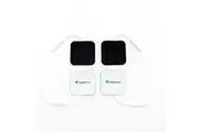 10PCS Caremax Premium Cloth Long Life Electrode Pads (Pin Type) - 4cm x 4cm for TENS Machine