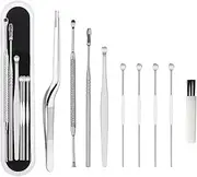Stainless Steel Ear Wax Removal Tools Set Ear Picks Cleaner with Storage Box