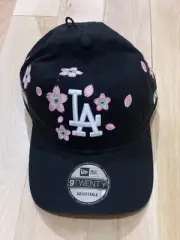 Dodgers x Takashi Murakami xMLB Tokyo Series New Era 9Twenty Strapback Hat Black