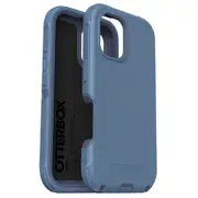 OtterBox Defender MagSafe Apple iPhone 16 (6.1') Case Baby Blue Jeans - (77-95957), DROP+ 7X Military Standard, Tri-Layer,Port Covers