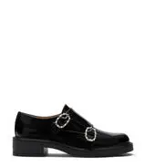 LEIGHTON MONK STRAP in BLACK for Women