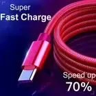 Type C USB Charge Cable Data Cable 1m/2m Fast Charge Type C Cable for Cell Phone
