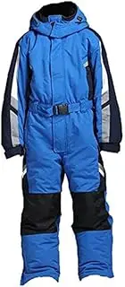 [Genma0] One-Piece Snowsuit Water Resistant Windproof Taslon Reflective for Kids/Boys, Girls