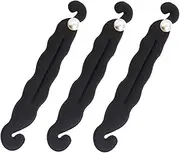 EPIGEIST 3pcs Hair Bun Maker Elegant Lazy Curler Hair Holder for Weddings Proms Parties and Daily Use Accessory