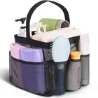 Women Large Mesh Shower Bag Caddy 8Pocket Bathroom Tote Toiletry Bath Organizer