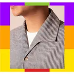 50S 條紋泡泡紗襯衫 ITALIAN COLLAR SHIRT