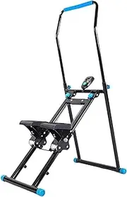 Tadill Vertical Climber Exercise Machine Folding Home Stepper Cardio Climbing Machine for Workout
