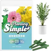 Plant Fertilizer Bars - Tree Fertilizer Spikes for Indoor Plants - Universal Potted Plants Nutrition Bar with 18 Sticks Houseplant Food Fertilizer Hoffti