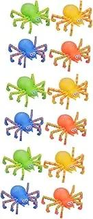 Vaguelly 3sets Flexible Spider Foot Chain Toys DIY Spider Toys Transformable Chain for Creativity 4pcs*3