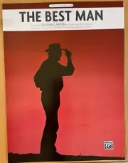 Blaine Larsen The Best Man Sheet Music Piano Vocal Guitar Brand New