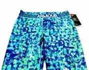 NWT Youth Under Armour Heat-Gear Printed Capri Pants 1305645 XL NWT