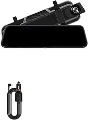 4K 2160P Carplay Android Auto Car Dvr 5G Dash Cam Radio Dashcam Car Camera Stream Rearview Mirror Drive Recorder(4K-1 Len,128G)
