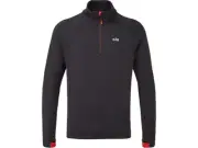 Gill Men's Thermal Zip Neck Base Layer Shirt (Graphite Black) 2XL / XXL