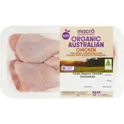 Macro Organic Chicken Drumstick 750g - 1kg